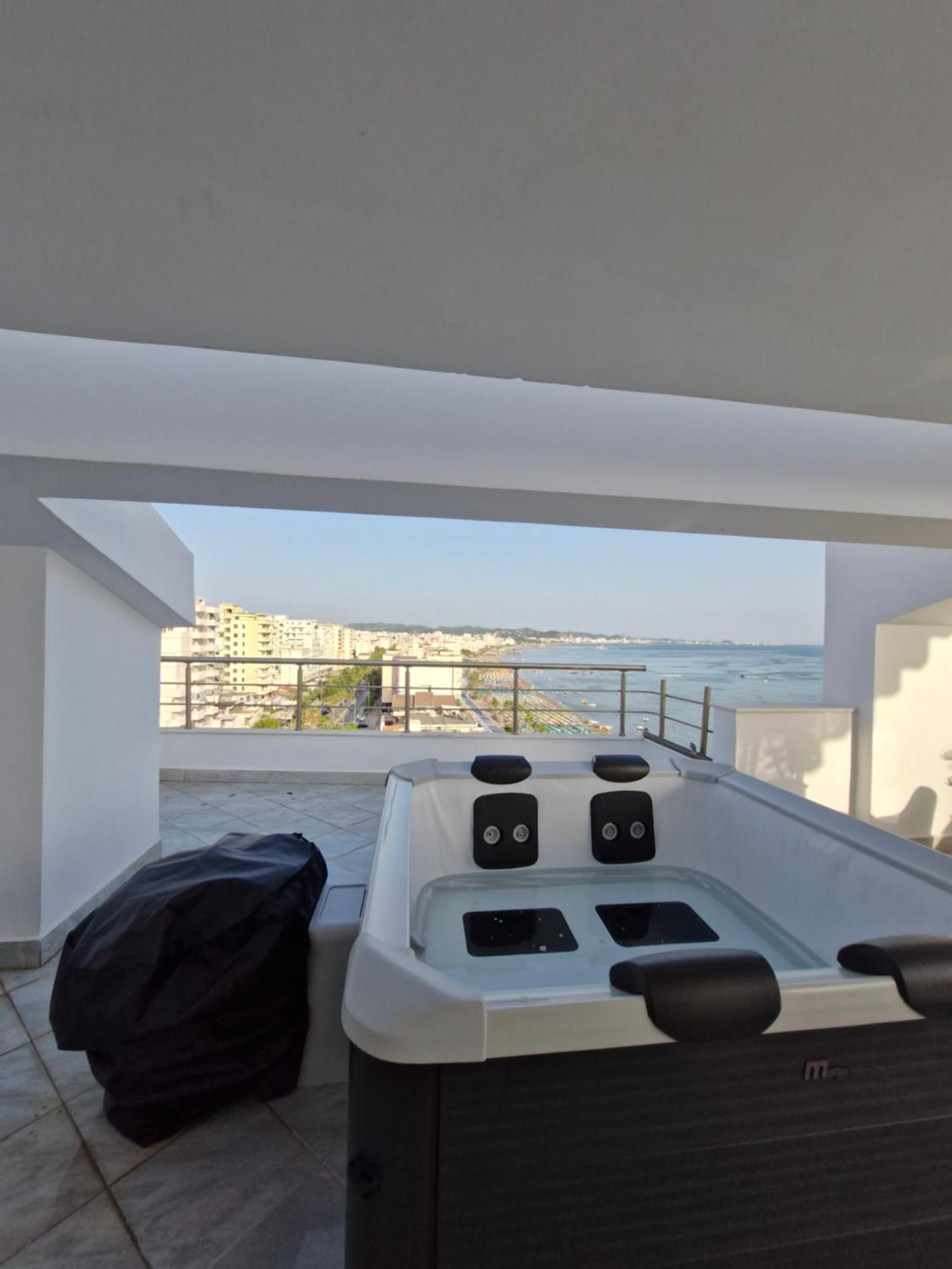 Villa Luxury Penthouse Durrës Habitación foto